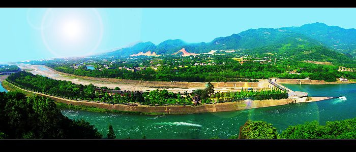 成都自駕租車-看宏觀都江堰